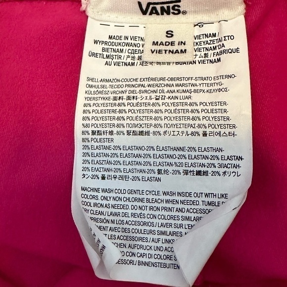 Vans 66 supple leggings size small pink - Picture 4 of 6